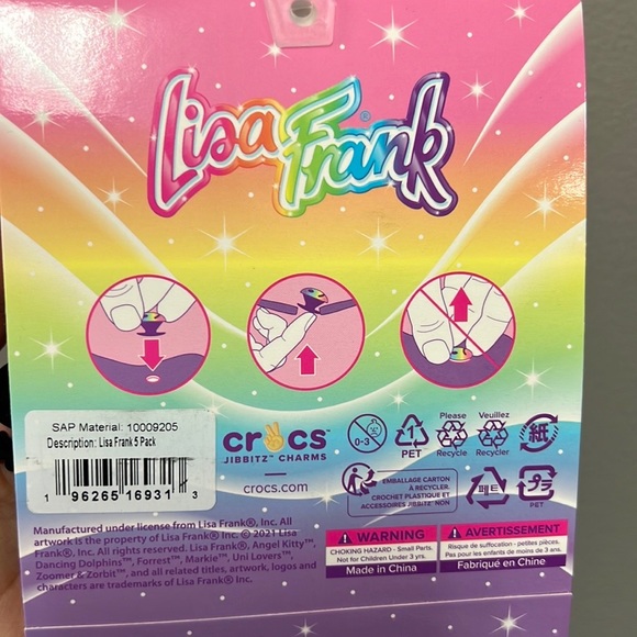 Lisa Frank Jibbitz - Picture 3 of 3